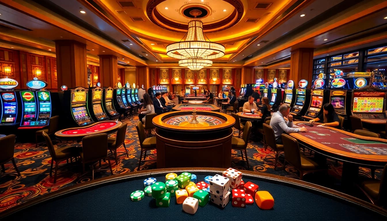 Experience the thrill of gambling at 789club with diverse gaming options and vibrant casino visuals.