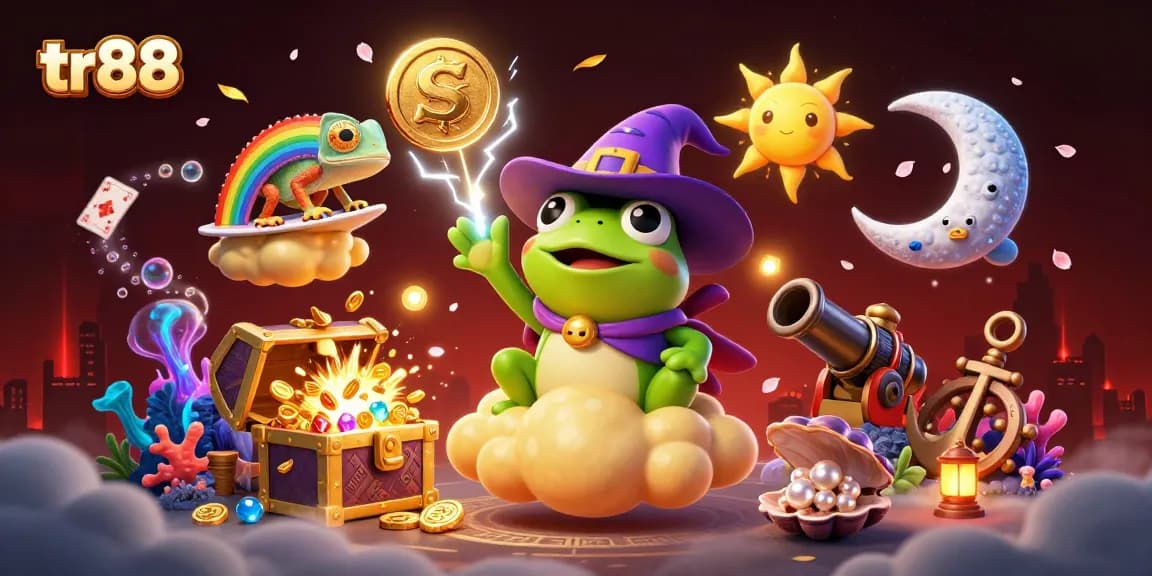 Experience the thrill of gaming at tr88, where the golden coins rain down as luck shines bright!