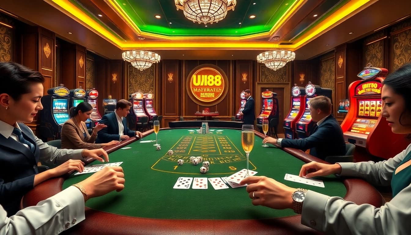 Experience excitement at UU88 with vibrant casino games and thrilling betting activities.