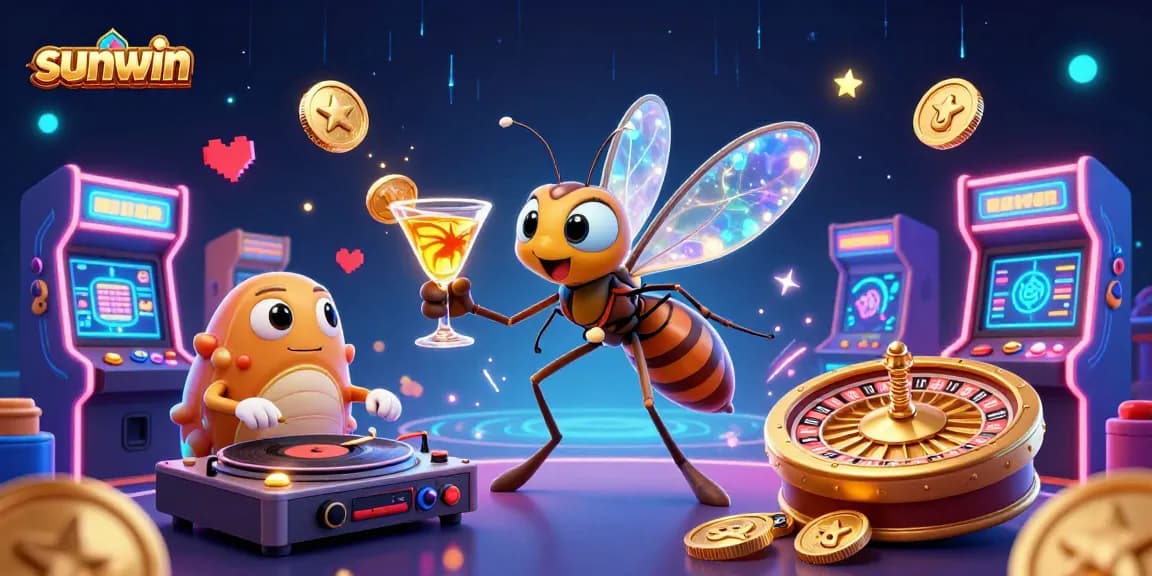 Experience thrilling gameplay at sunwin with vibrant 3D casino characters and dynamic gaming elements