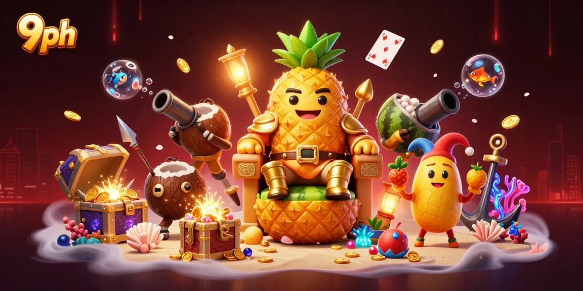 Experience the excitement of 9ph's vibrant casino scene with dynamic characters and gameplay elements.