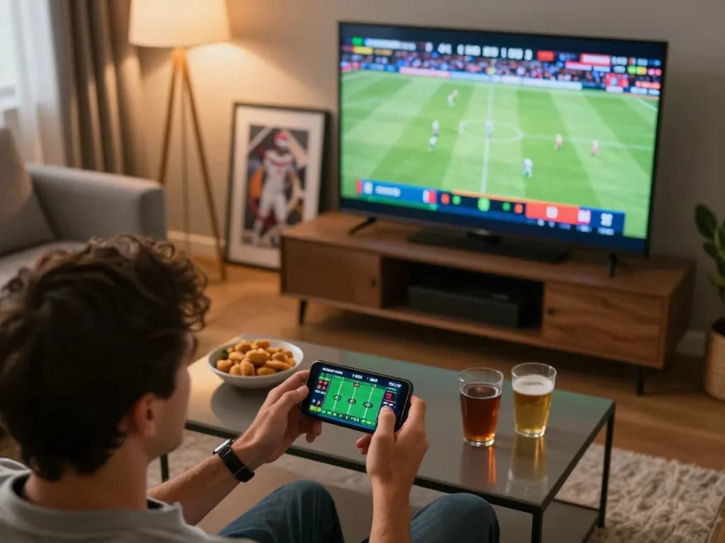 Engaging sports betting experience with nhà cái 88GO on a smartphone during a live game.