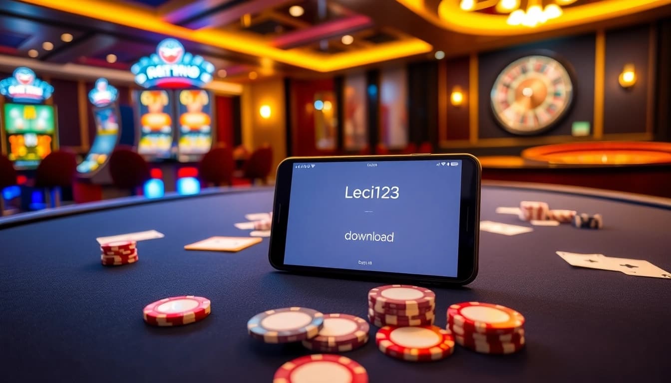 Download the Leci123 app for an exciting online gaming experience.