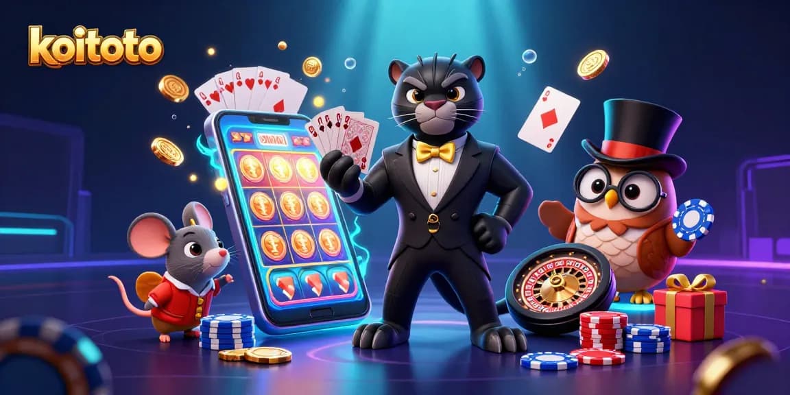 Koitoto offers immersive lottery experiences with stylish characters and dynamic gaming elements.