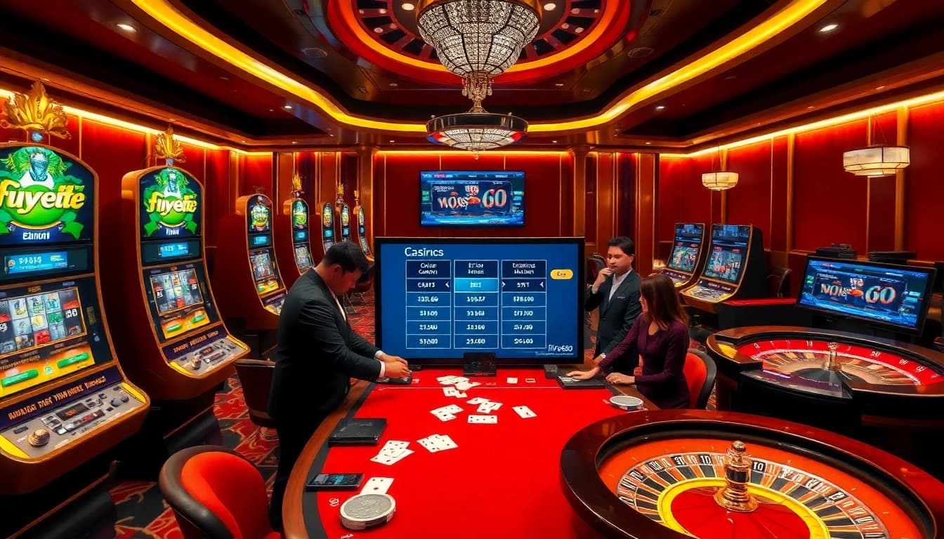 Excited players engaging with five88's luxurious online casino gameplay.