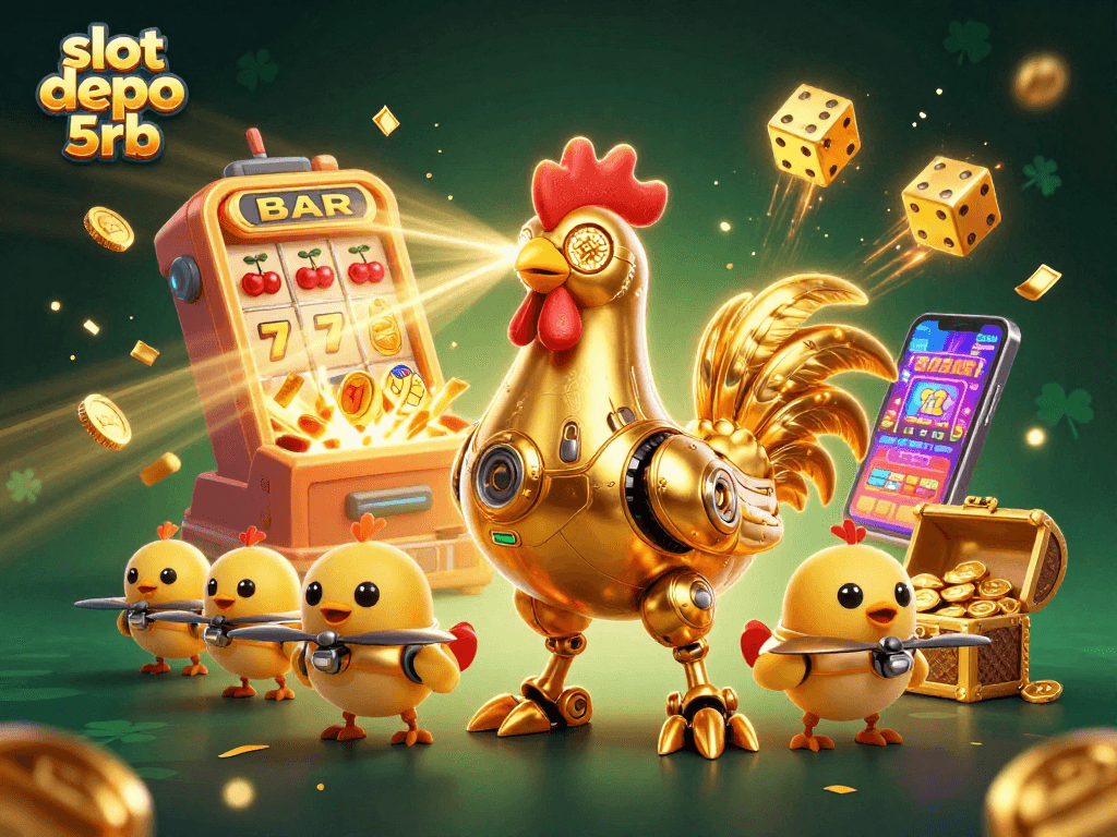 Engage in slot depo 5rb with futuristic characters and an explosive jackpot scene.