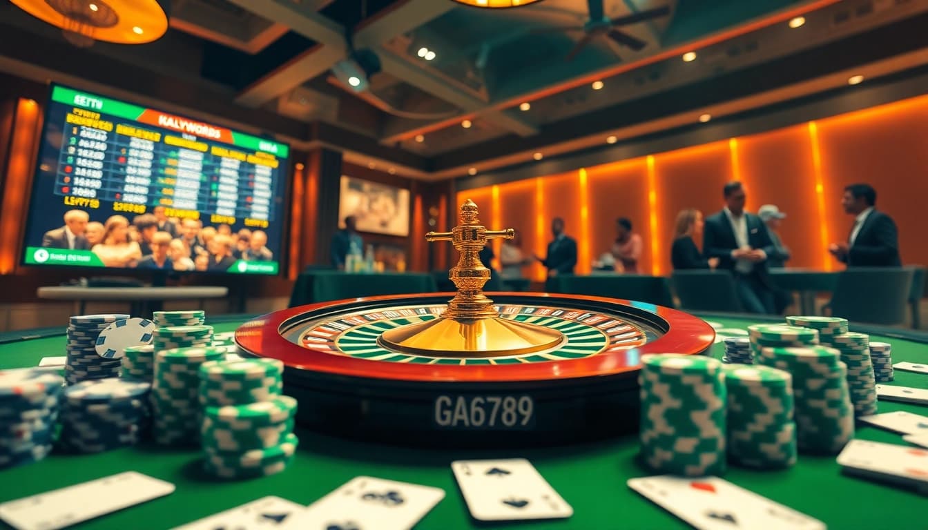 Experience high-stakes action at GA6789 online casino with immersive betting visuals