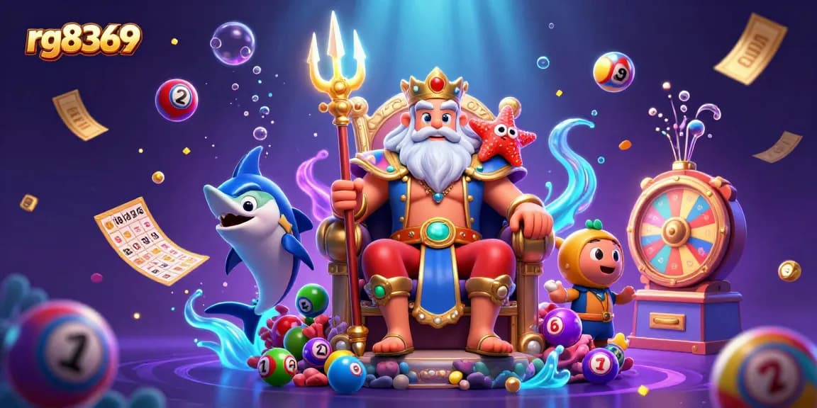 Join rg8369 and explore exciting lottery games with vibrant visuals and dynamic elements.