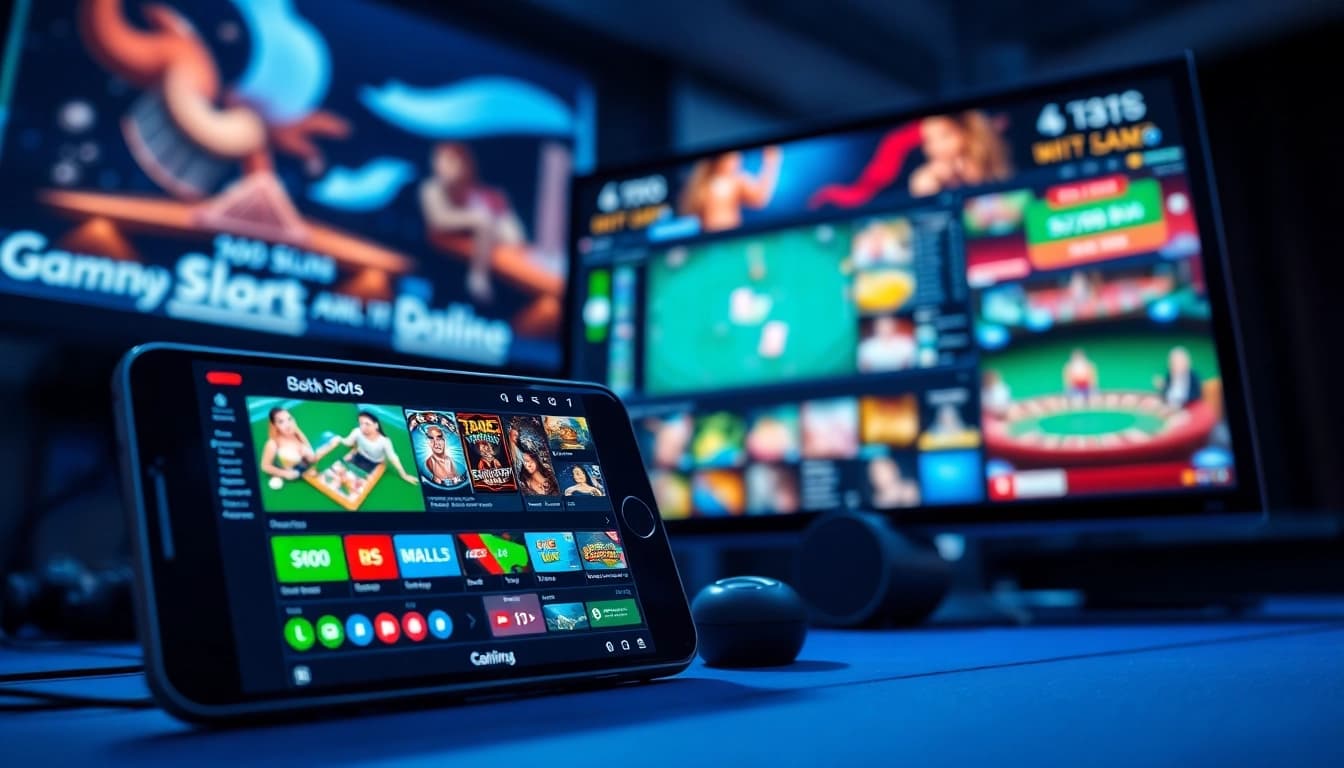Discover the exciting online gaming experience at https://789winn.clothing/ showcasing vibrant interface elements from sports betting and online slots.