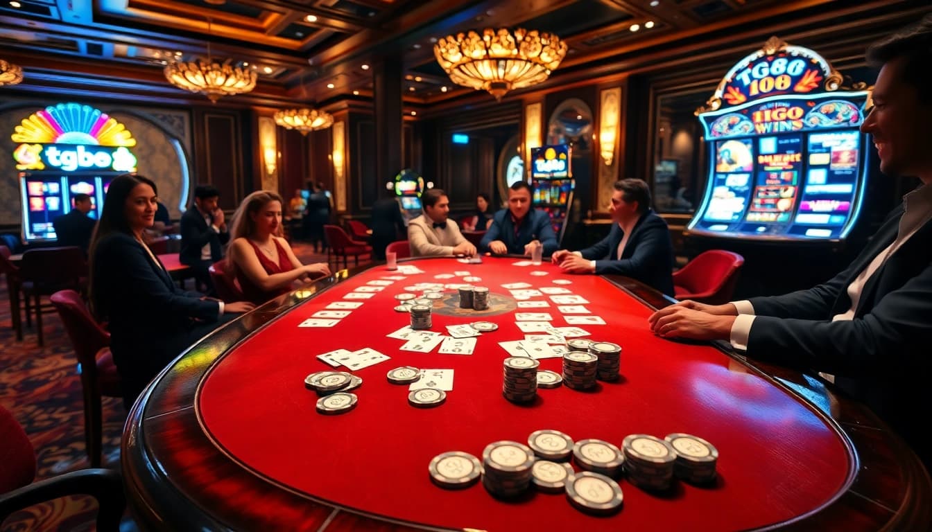 Experience excitement at tg88 with vibrant slot machines and elegant poker tables.