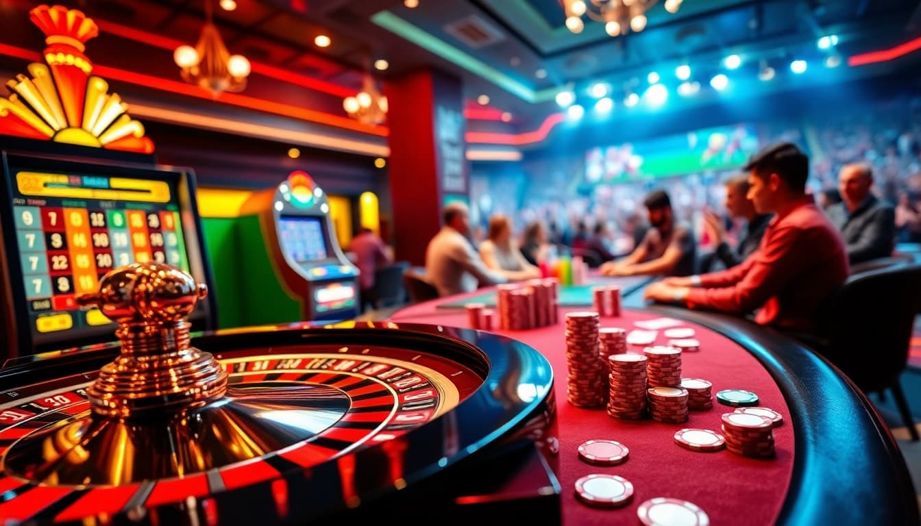 Experience the excitement of gambling at Vaoluoitv, with vibrant casino games and engaging players.