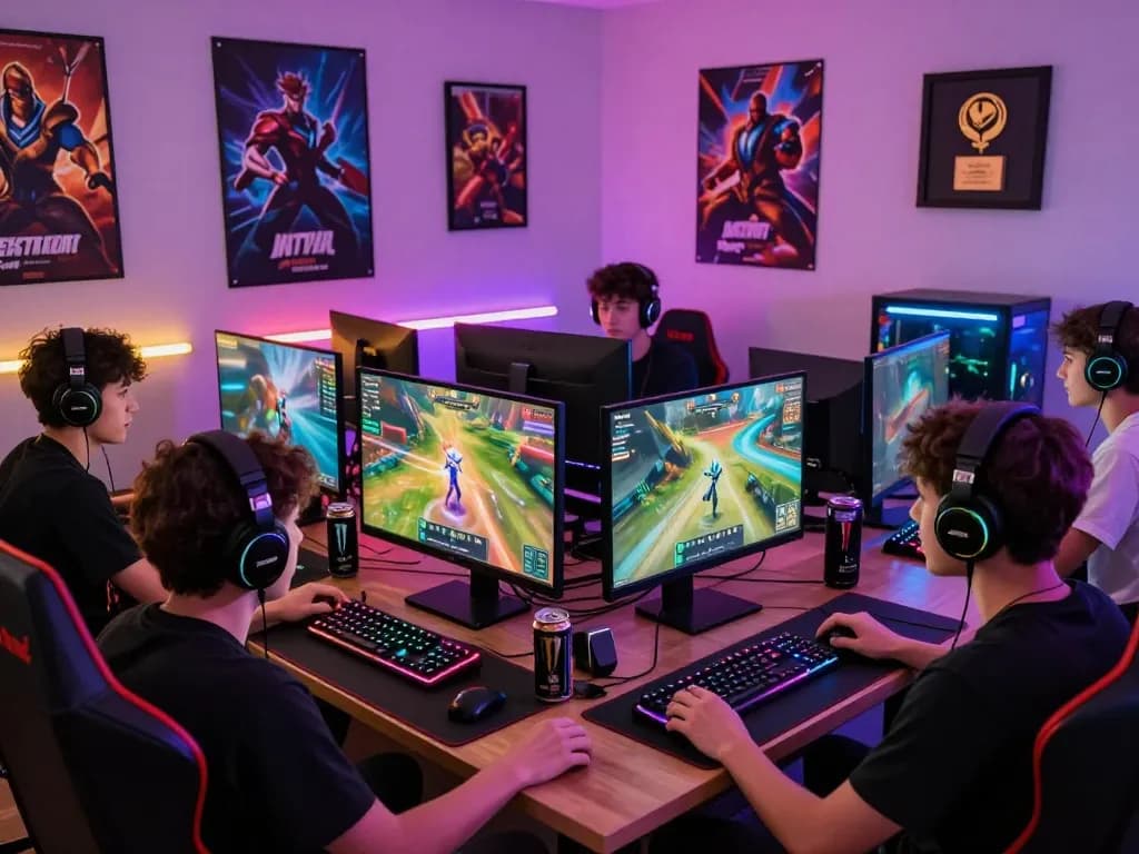 NK88 online gaming experience with enthusiastic players engaging in multiplayer action and vibrant graphics.