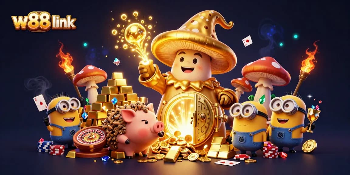 Engage with the vibrant w88 link world of online gambling filled with treasures and excitement.