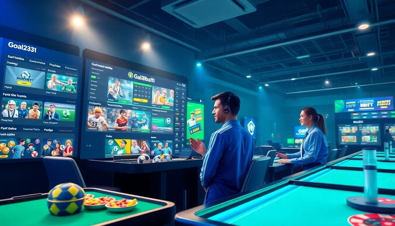 Experience Goal123: A modern online betting platform with diverse games and friendly support.