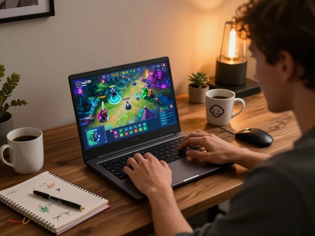 Excited player engaging in Go99 online gaming with vibrant game interface