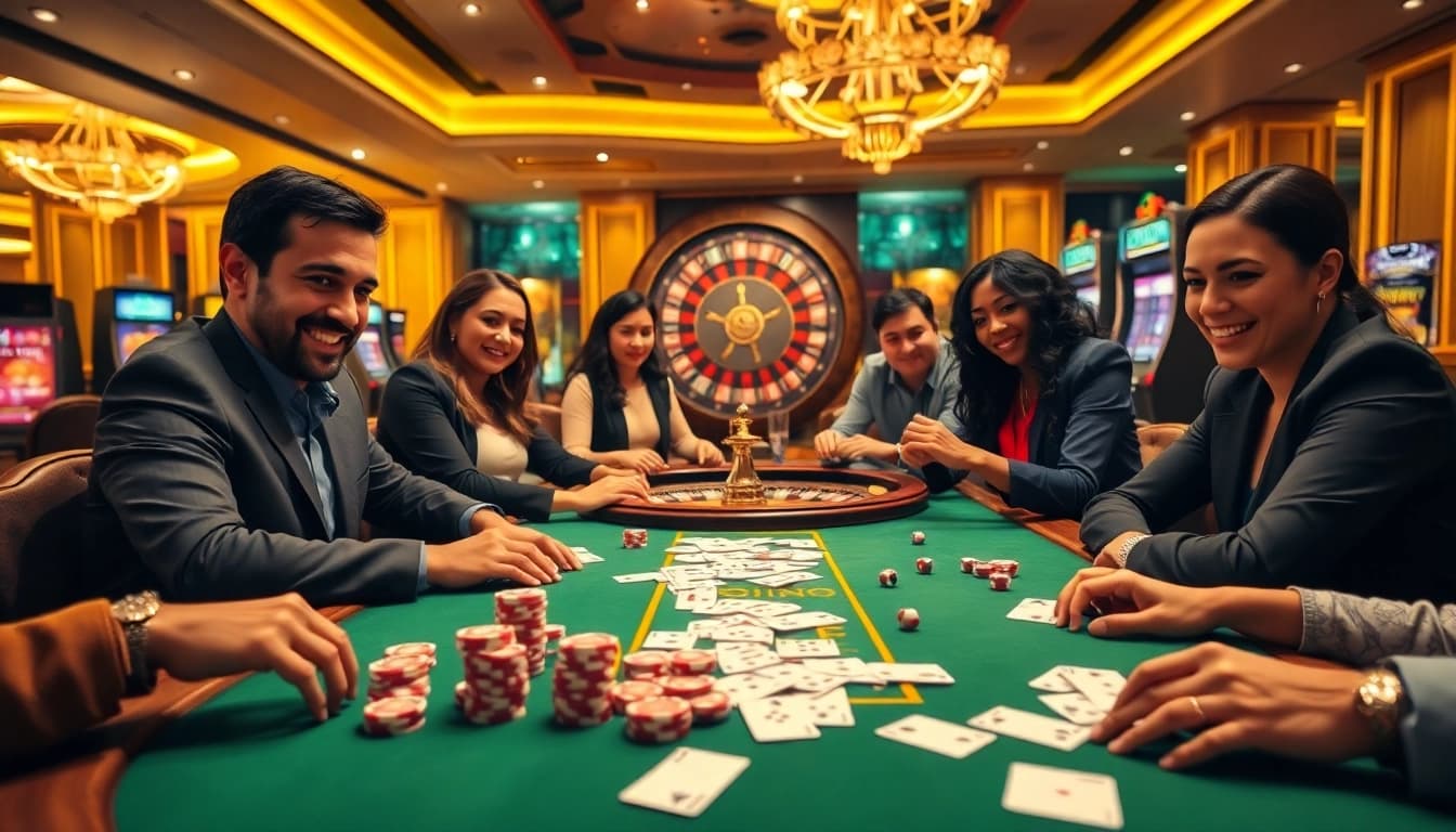 Experience the thrill of winning at SODO CASINO's vibrant card tables.