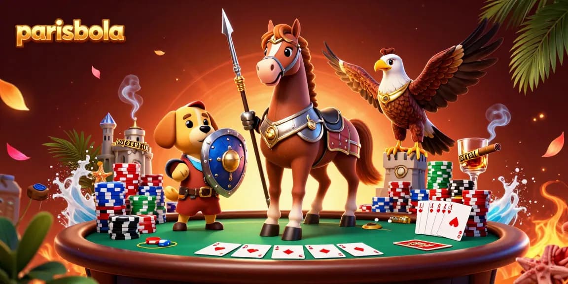 Experience excitement at parisbola with dynamic poker action and vibrant casino elements.