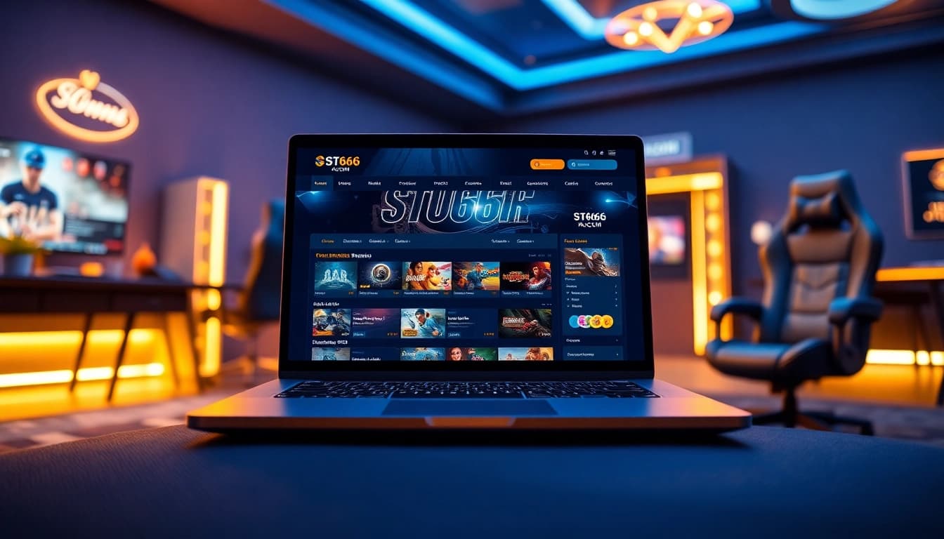Experience the intuitive interface of ST666 RUCOM, the premier online betting platform for 2026, designed for an engaging user experience.