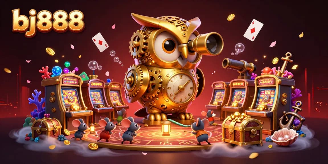Experience thrilling wins at bj888 with our captivating 3D illustration showcasing a vibrant casino scene.
