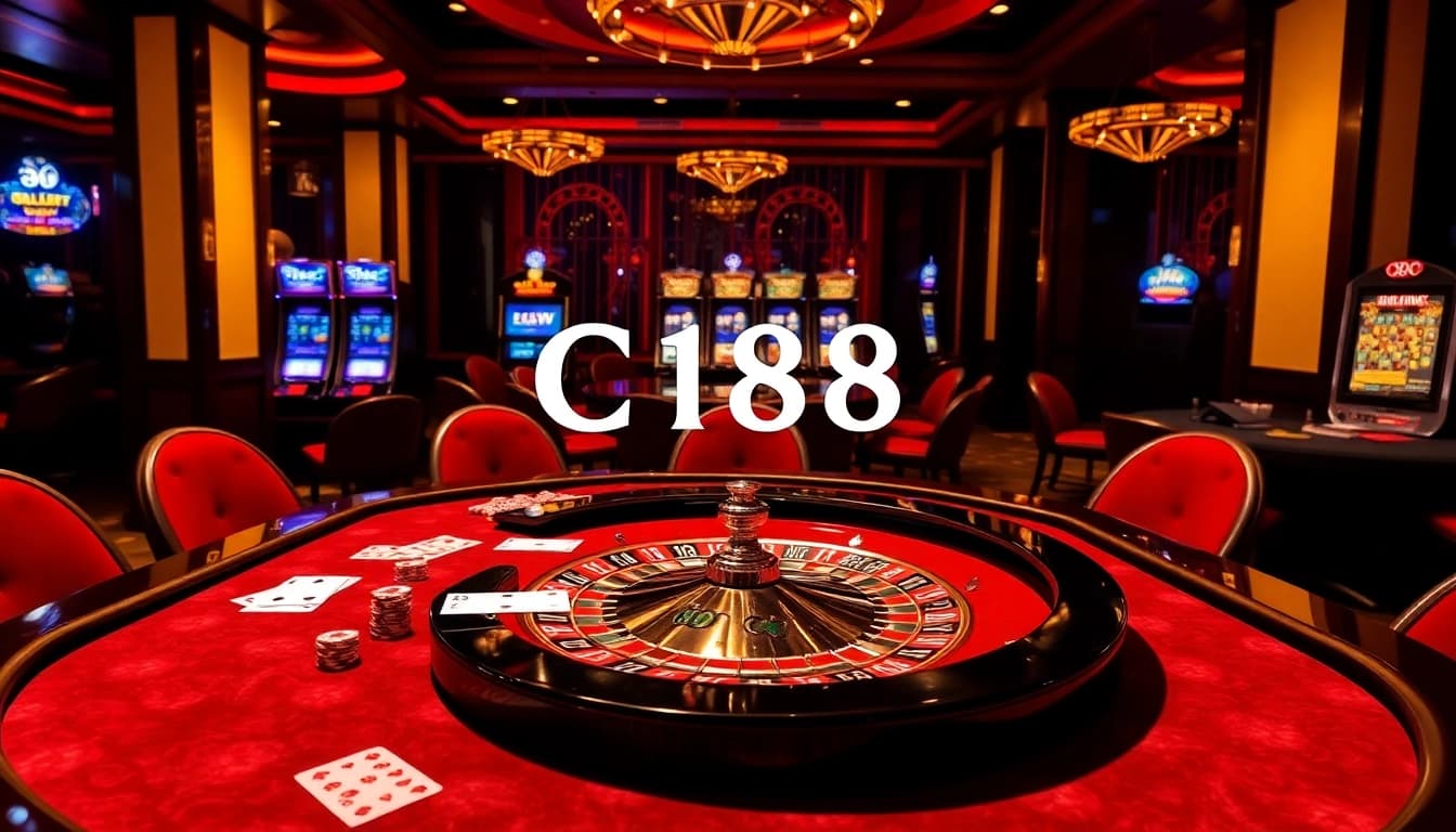 Experience the thrilling action at C168 Casino with engaging games and luxurious ambiance.