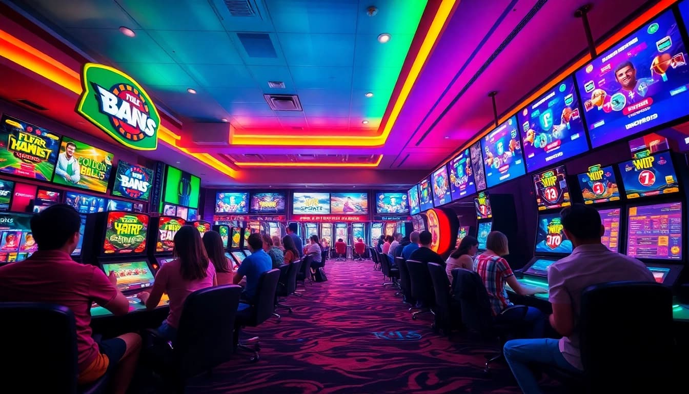 KJC online gaming scene showcasing vibrant energy and interactive gameplay.
