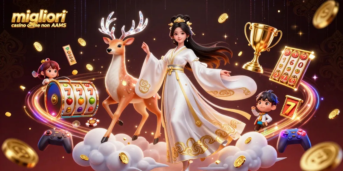 I giocatori si divertono a giocare nei migliori casino online non AAMS, con slot dinamiche e premi in denaro.