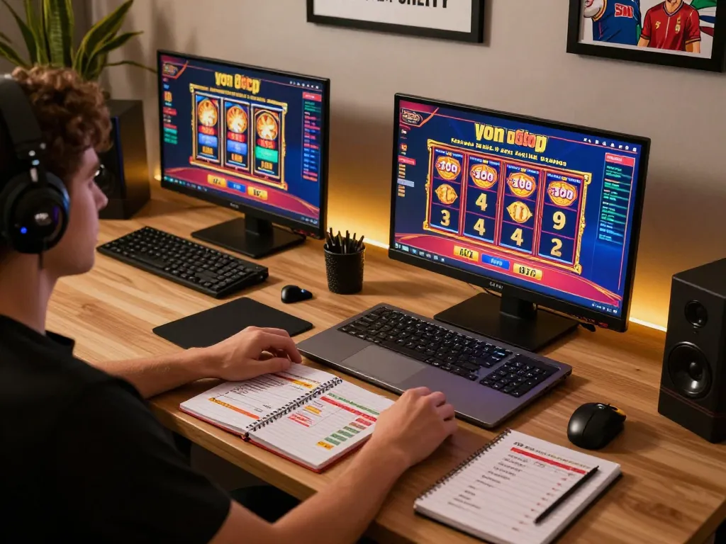 Exploring non gamstop casinos through engaging online gameplay at a stylish home setup