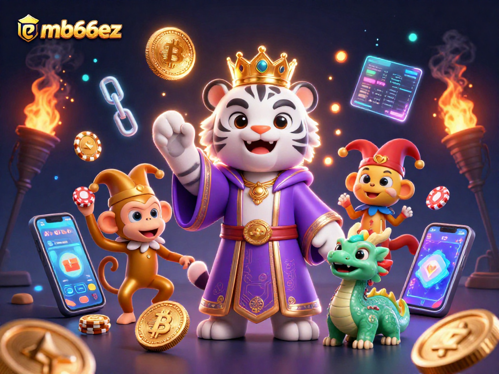 Experience thrilling gameplay at mb66ez with vibrant casino elements and engaging 3D characters.