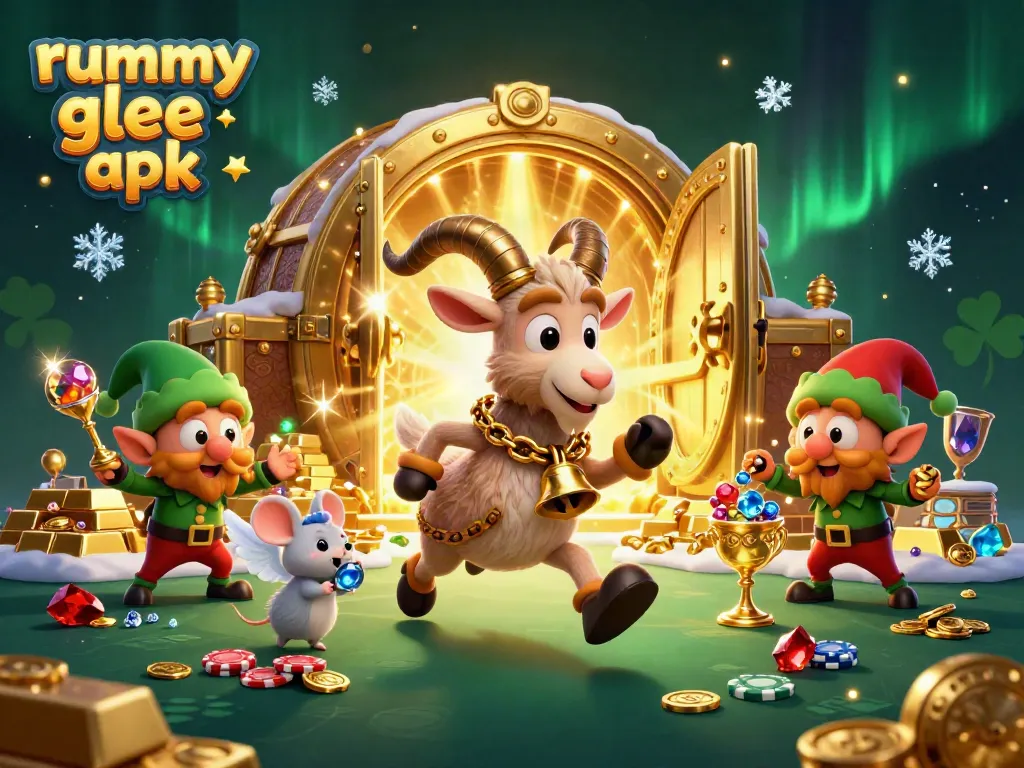 Bermain rummy glee apk sambil mengumpulkan harta karun kasino yang berkilauan dan menakutkan