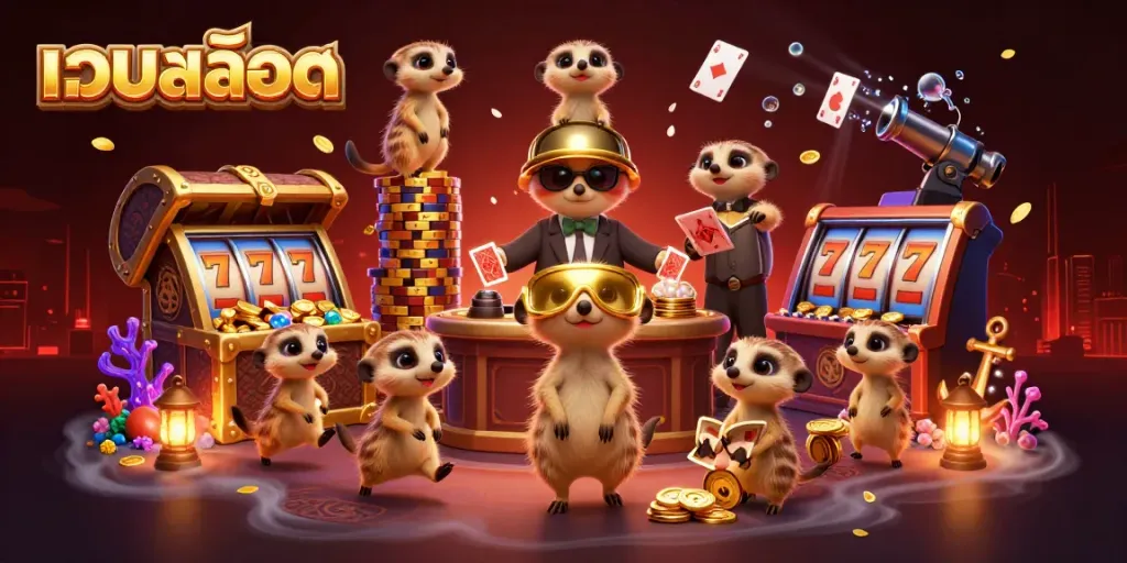 เล่นสล็อตออนไลน์สนุกกับคาสิโนที่มีสัตว์ตัวน้อยเล่นเกม