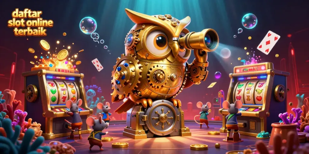 Memulai petualangan slot online terbaik dengan daftar slot gacor dan simbol keberuntungan yang berkilau.