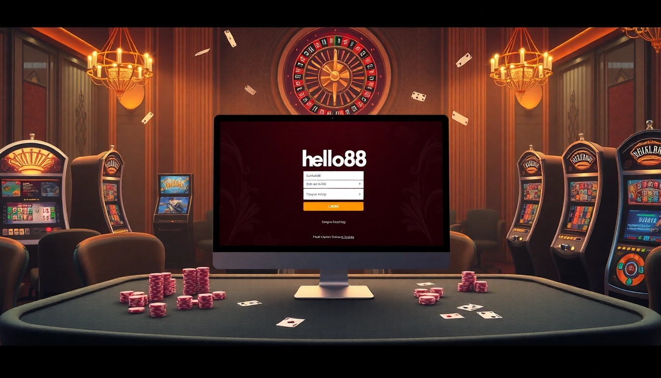 Experience seamless hello88 đăng nhập with exciting casino visuals, enhancing your gaming journey.