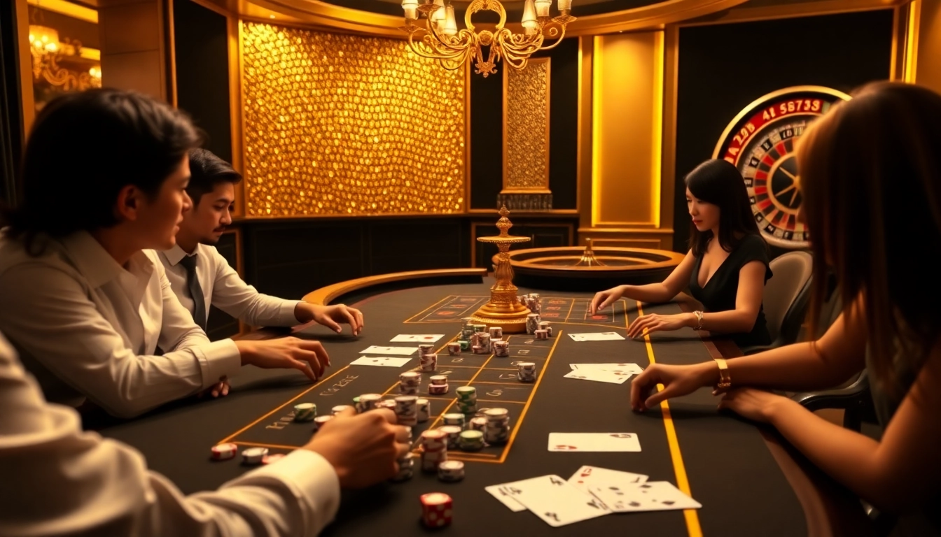 Experience the excitement of betting at nhà cái go88 with luxurious casino visuals.