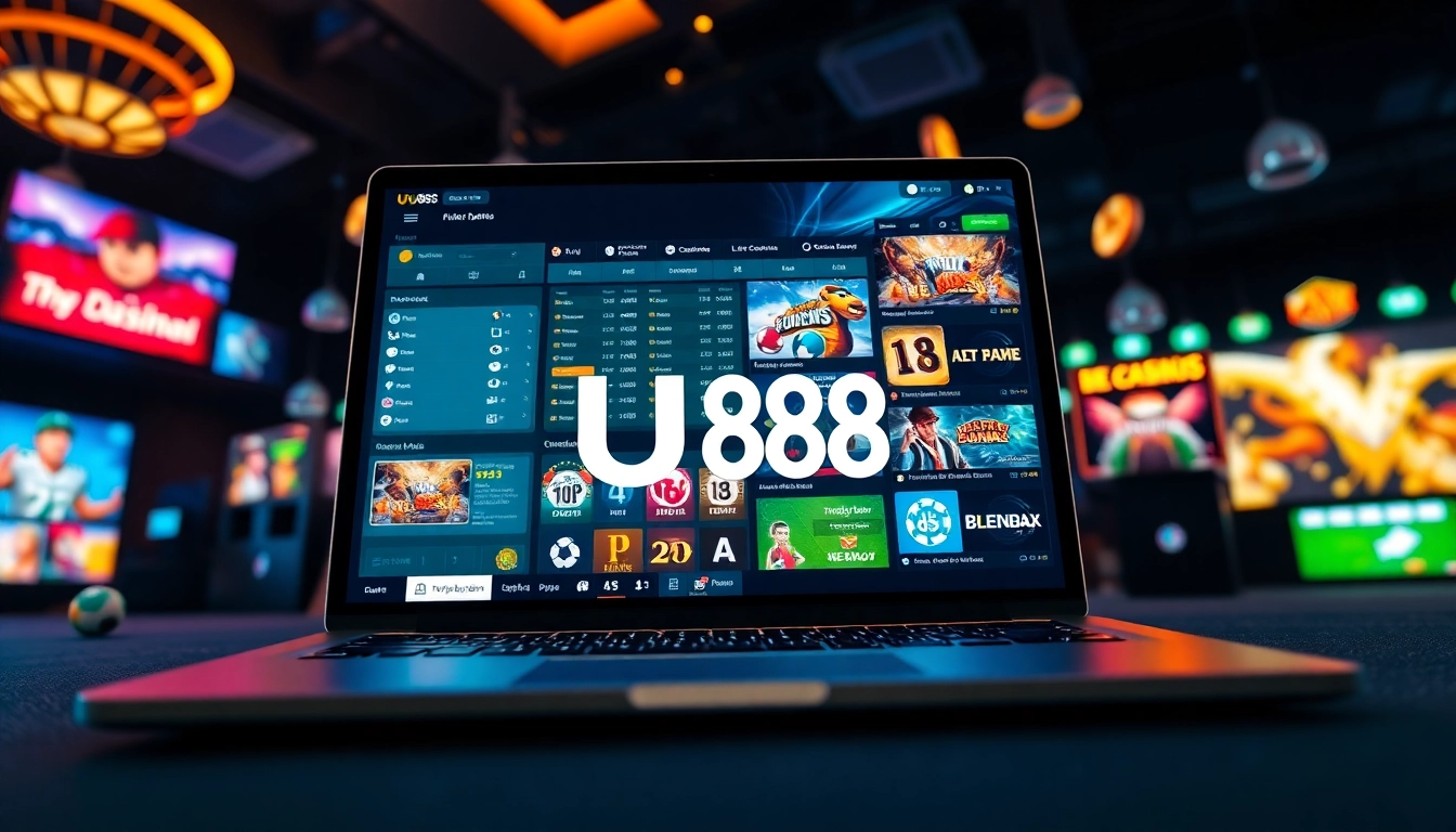 UU88 online gaming platform showcasing vibrant game icons with a trustworthy interface.