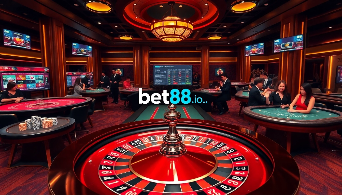 Experience the thrill of online gambling with https://bet88vn.bio featuring vibrant casino tables and exciting betting options.