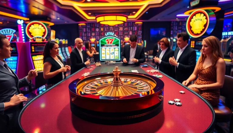 Experience the excitement of pahala4d at a vibrant casino gaming table atmosphere.