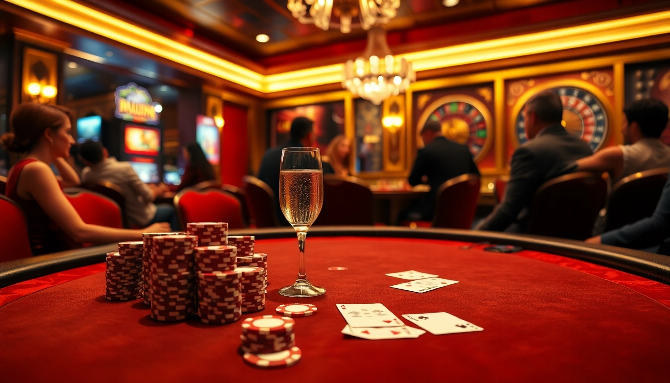 Experience the thrill of gambling at C168 with high-stakes poker games and vibrant casino ambiance.