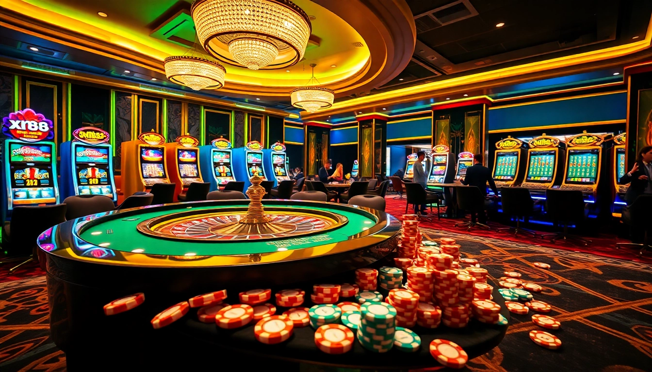 Experience xn88 đăng nhập excitement with vibrant casino games and luxury gaming environments.
